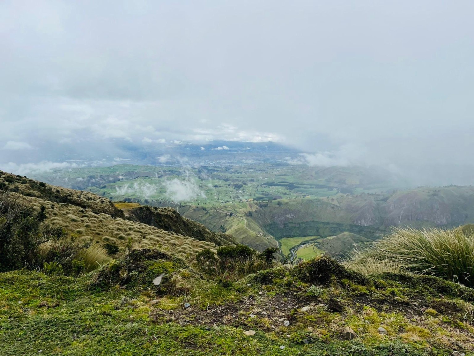 Mirador hacia las lagunas