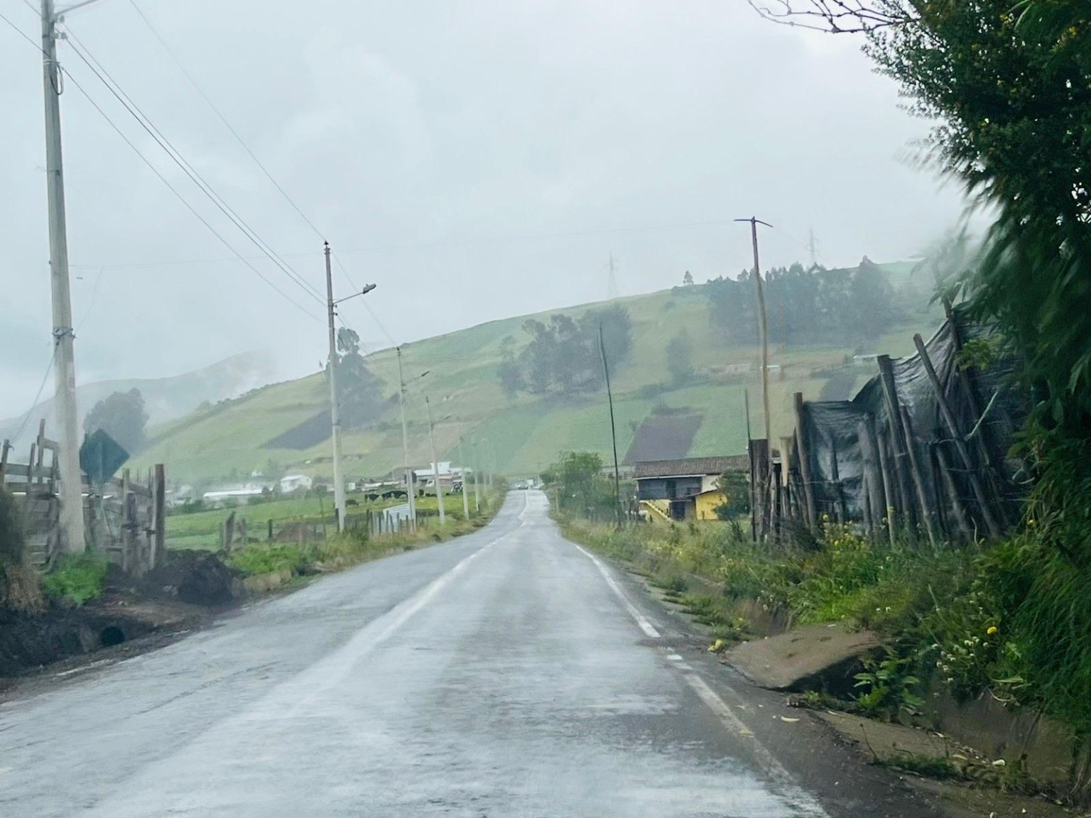 Camino hacia San Jos&eacute; de Poal&oacute;
